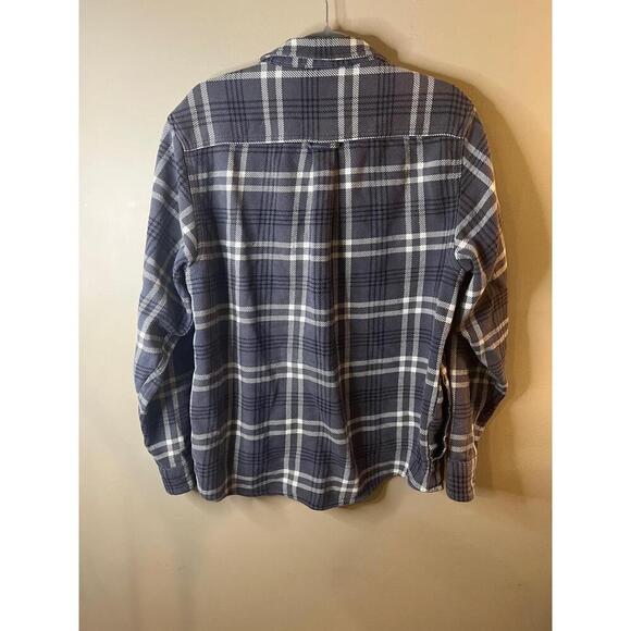 Woolrich Plaid Long Sleeve Button Up Shacket Chest Pockets Mens Large - Picture 7 of 9